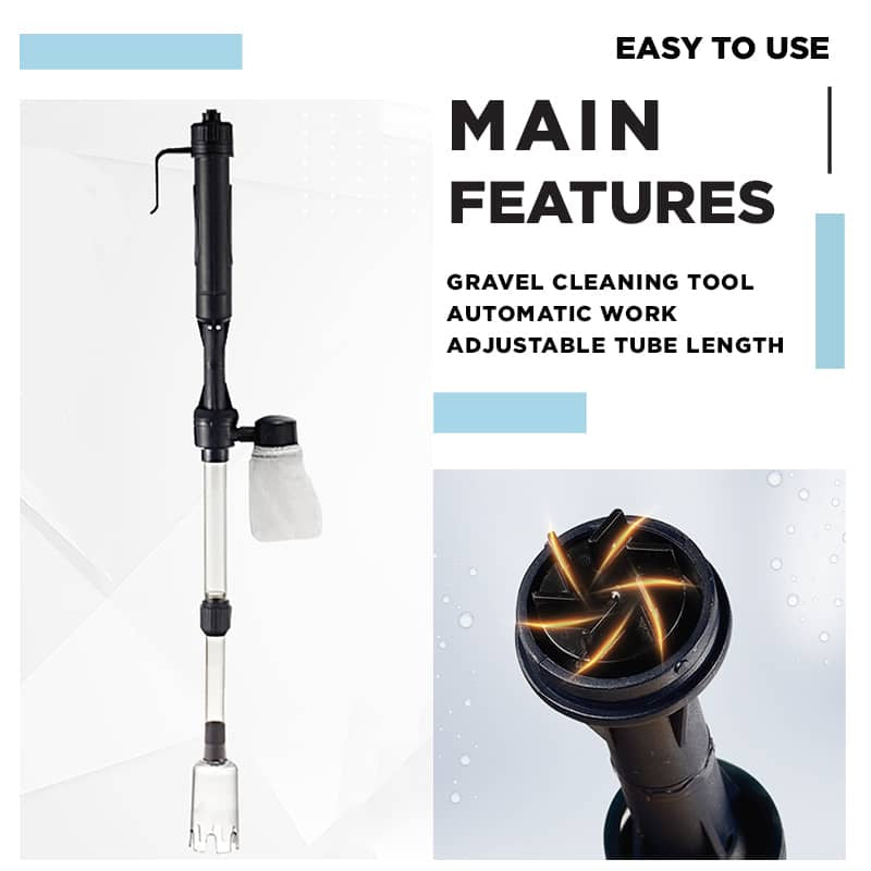 🎉LIMITED-TIME 50% OFF! 🔥 Electric Aquarium Gravel Cleaner✨