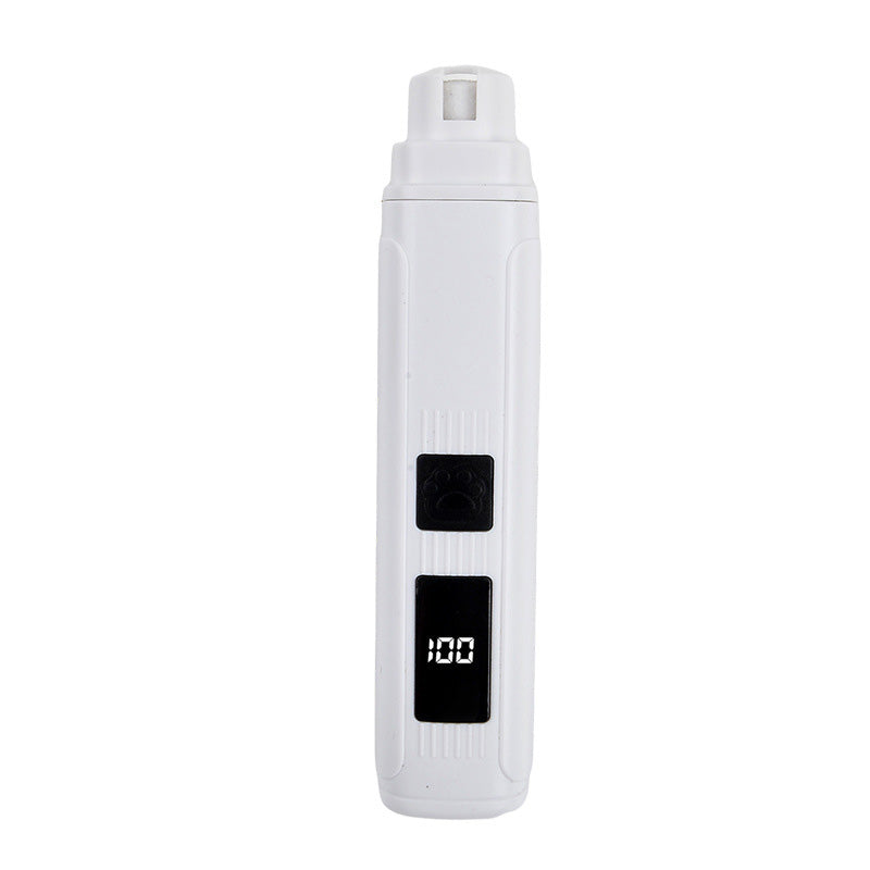 😻50% OFF Today 🐶–Smart LED Display Pet Nail Grinder