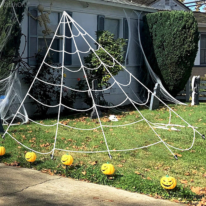 🎃Halloween Early Bird Special Sale 50% OFF🕷️Halloween Glowing Spider Web Lights👻