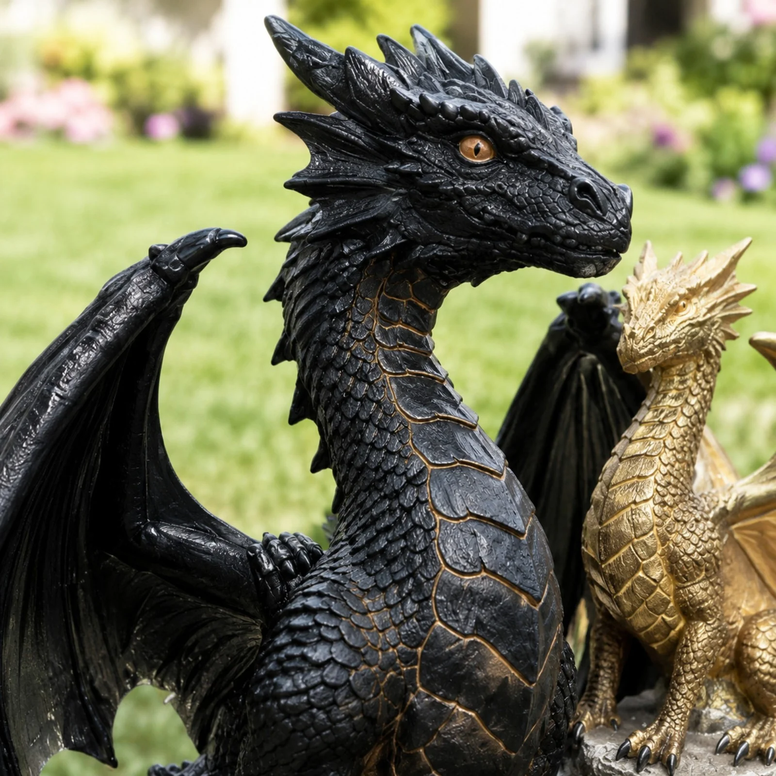 Solar Dragon Crystal Garden Light – Glowing Fantasy Outdoor Yard Decor with Solar Panel