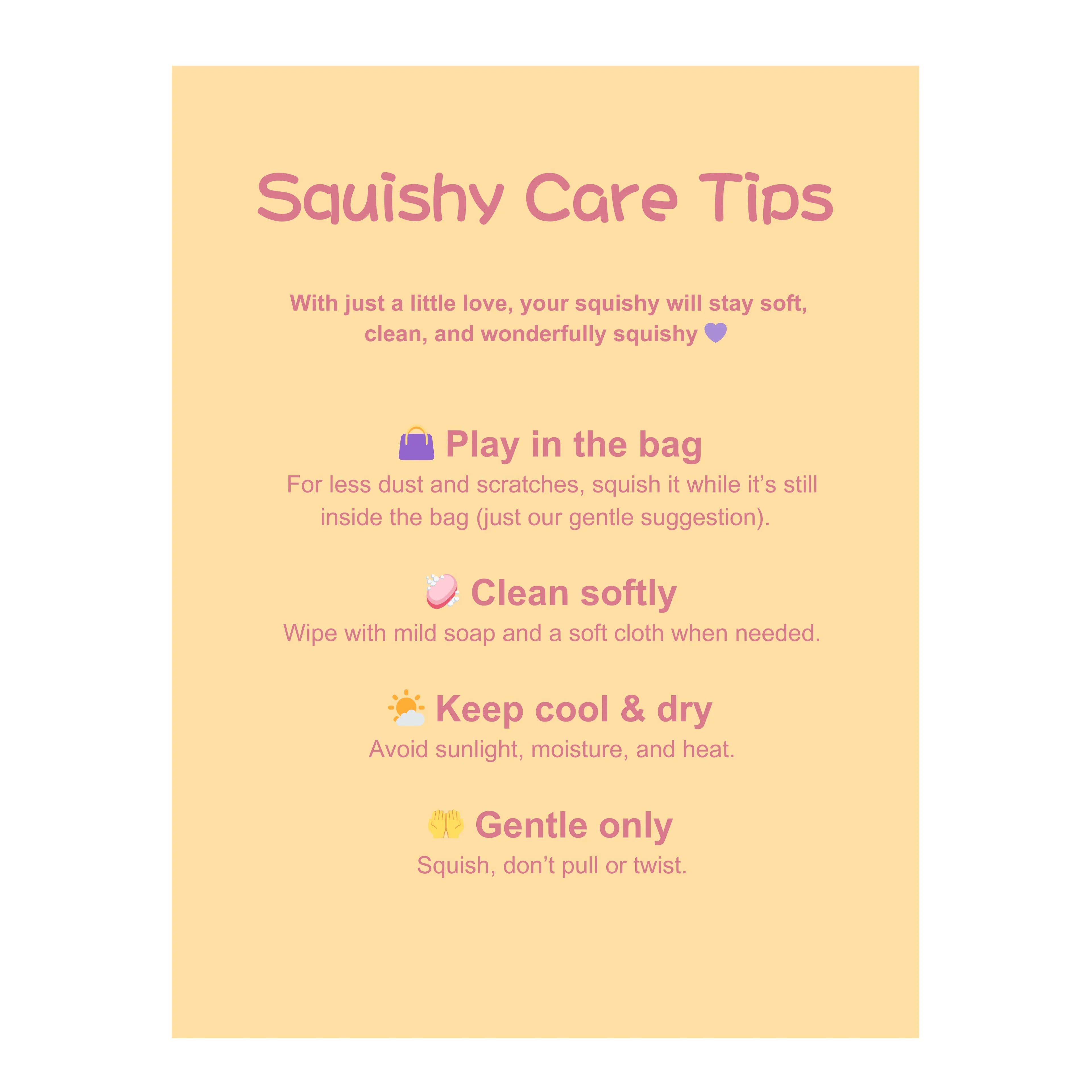 Soft Cheese Squishy - Vaseline