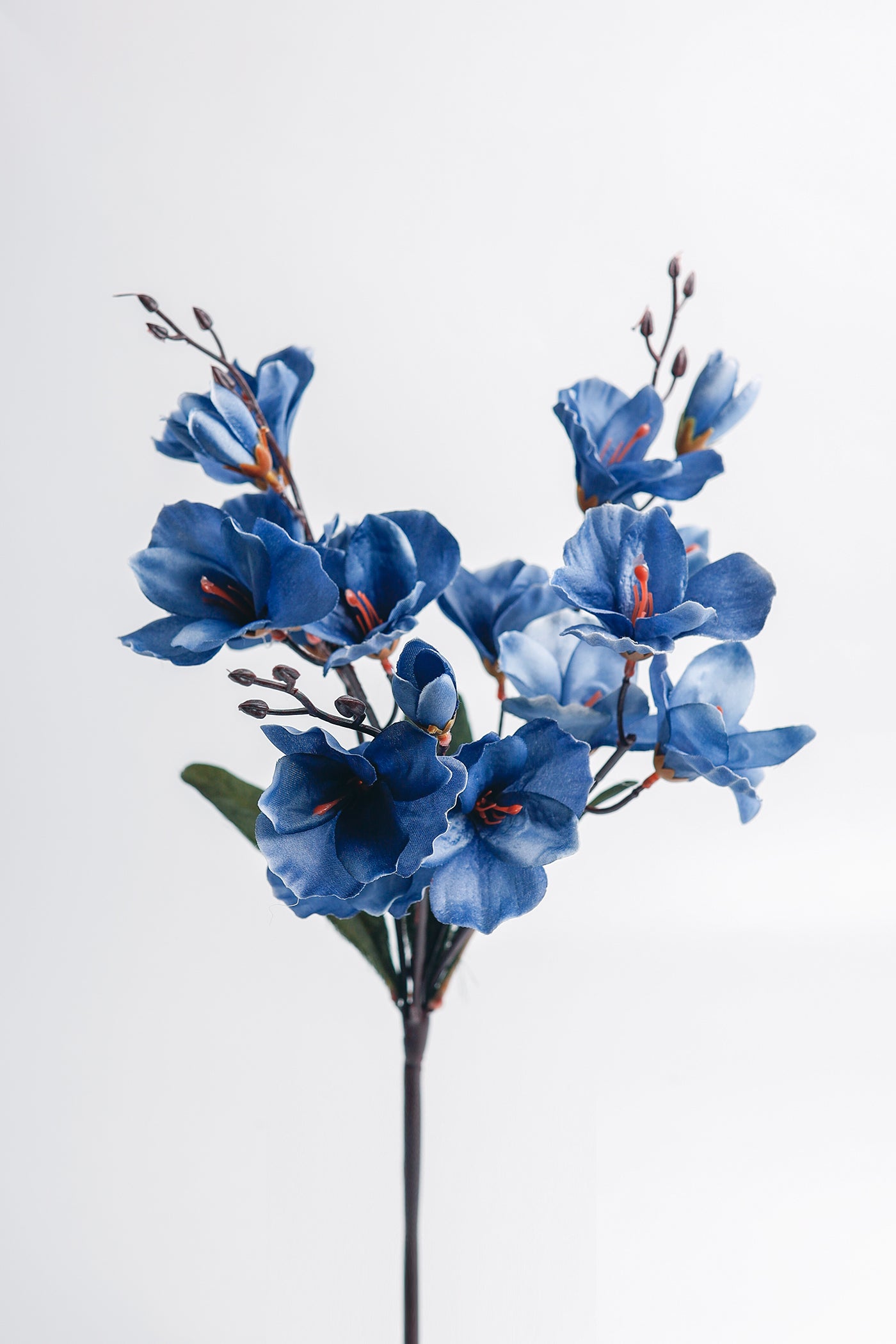 17" Artificial Magnolias Bush Silk Flowers Perfect for Bulk Arrangements