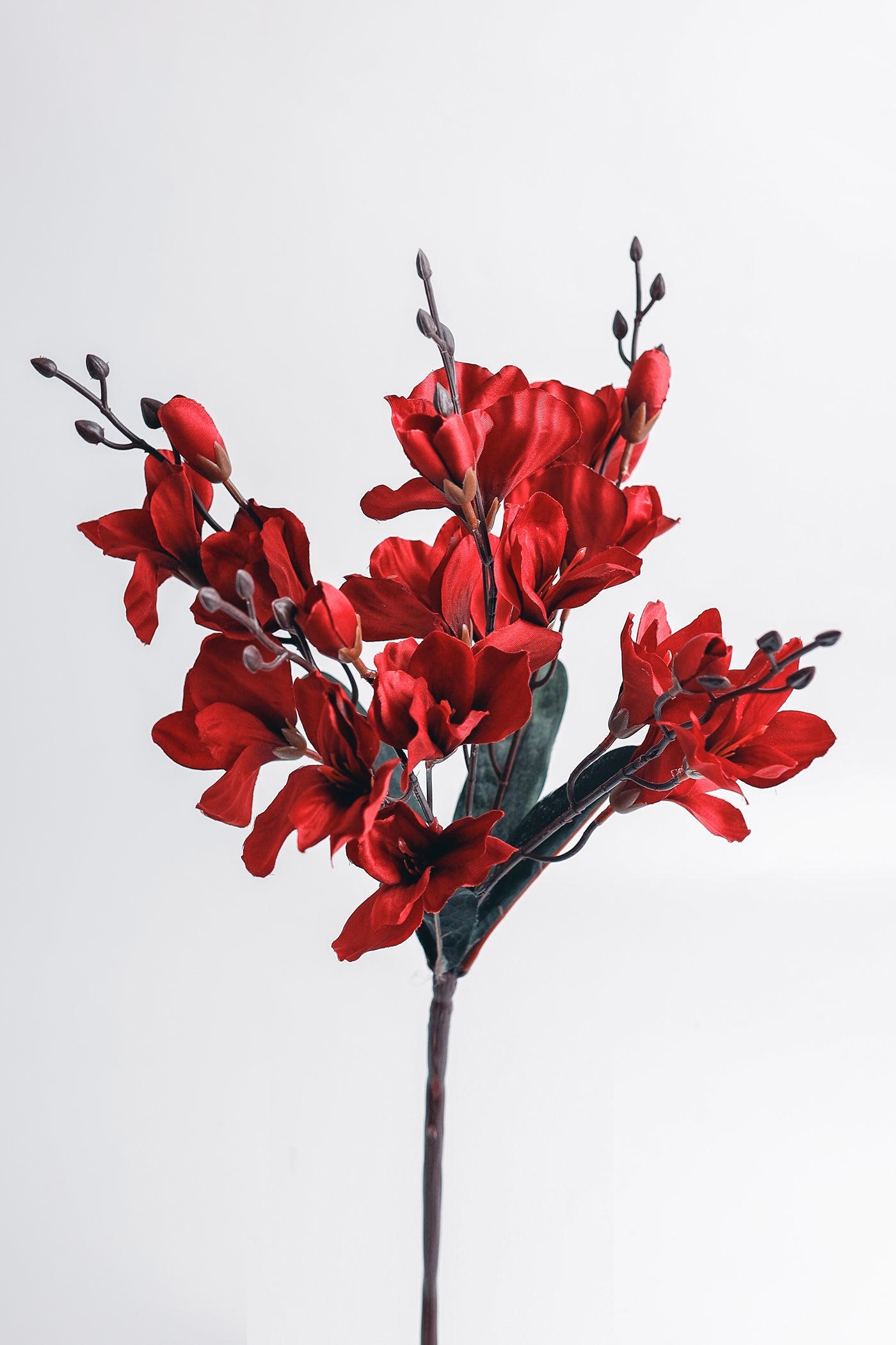 17" Artificial Magnolias Bush Silk Flowers Perfect for Bulk Arrangements