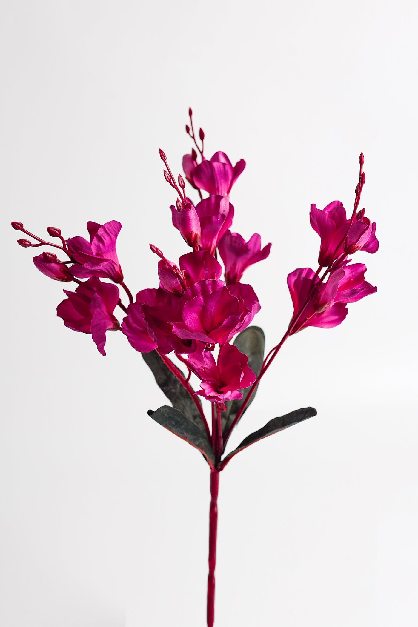 17" Artificial Magnolias Bush Silk Flowers Perfect for Bulk Arrangements