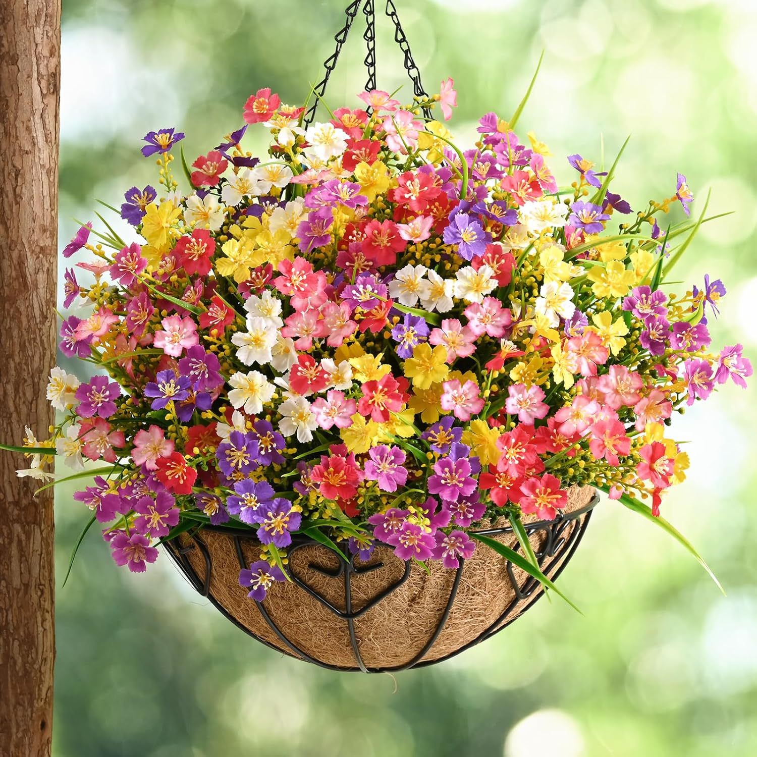 💥2026 Upgraded high-grade material 💐UV Resistant Faux Silk Wildflowers