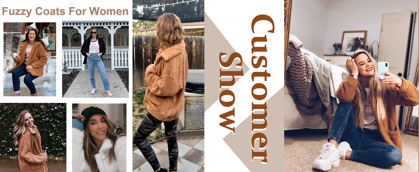 women fuzzy jacket