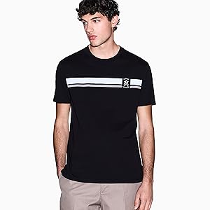 armani exchange graphic tee