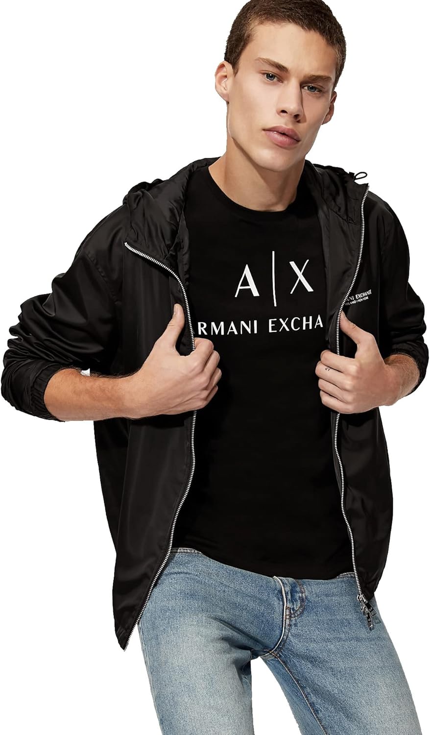 Men's Crew Neck Logo Tee