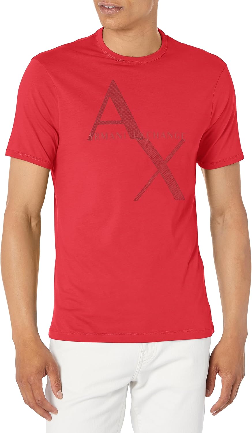 Men's Crew Neck Logo Tee
