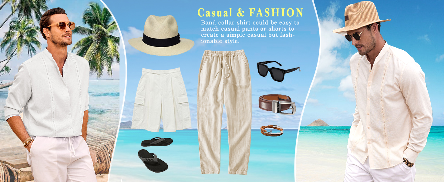 mens linen shirts