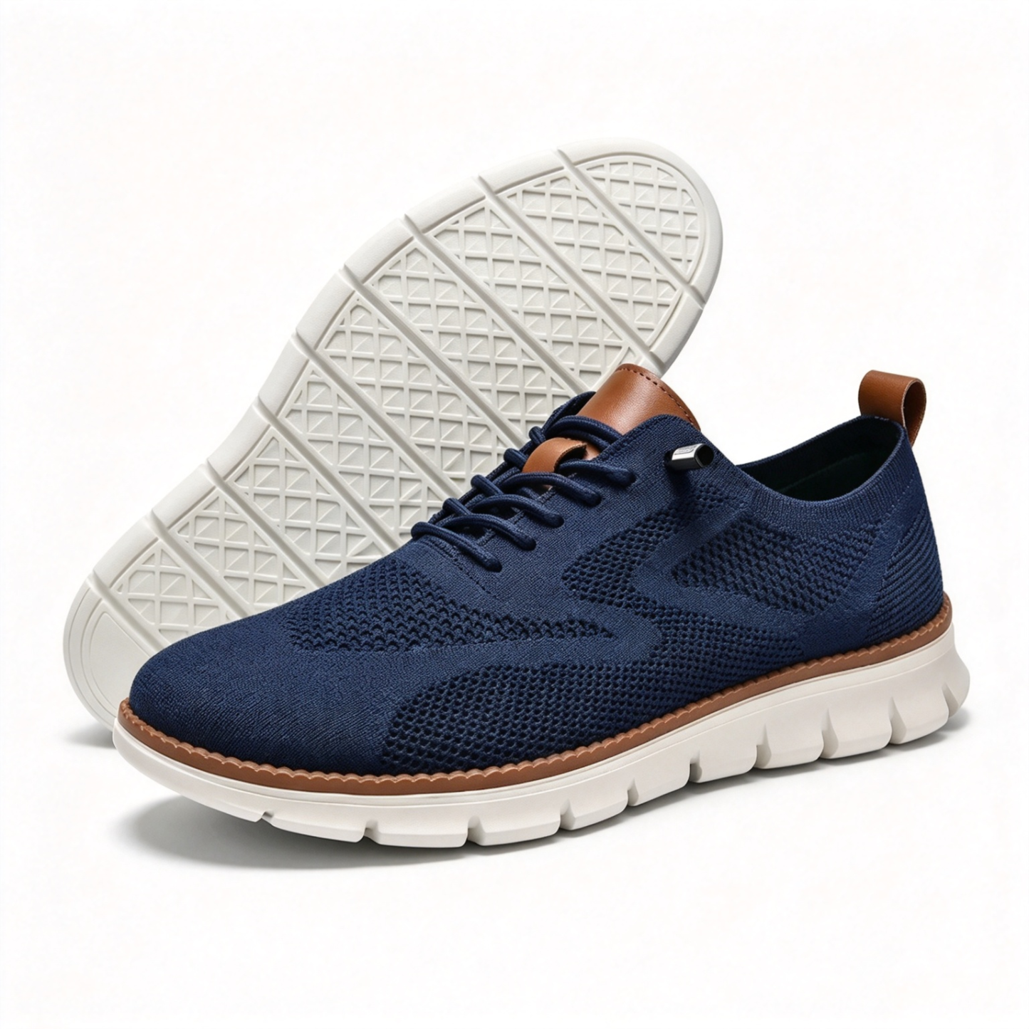 💥Secret Offer🔥 Ultra Comfy Men's Breathable Knit Lace-Up Casual Shoes