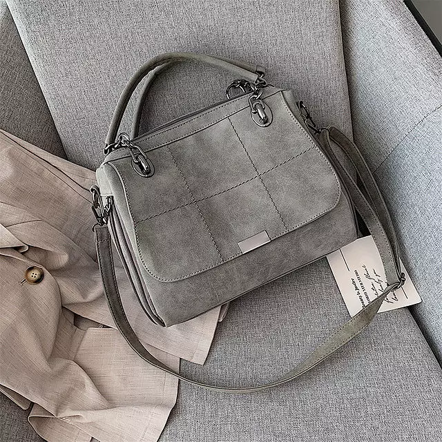 Shoulder Bags Large Capacity Faux Leather Lady Totes Boston Bag