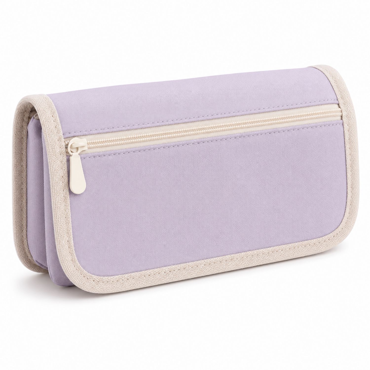 Trousse de Rangement Lavande avec Fermeture Éclair