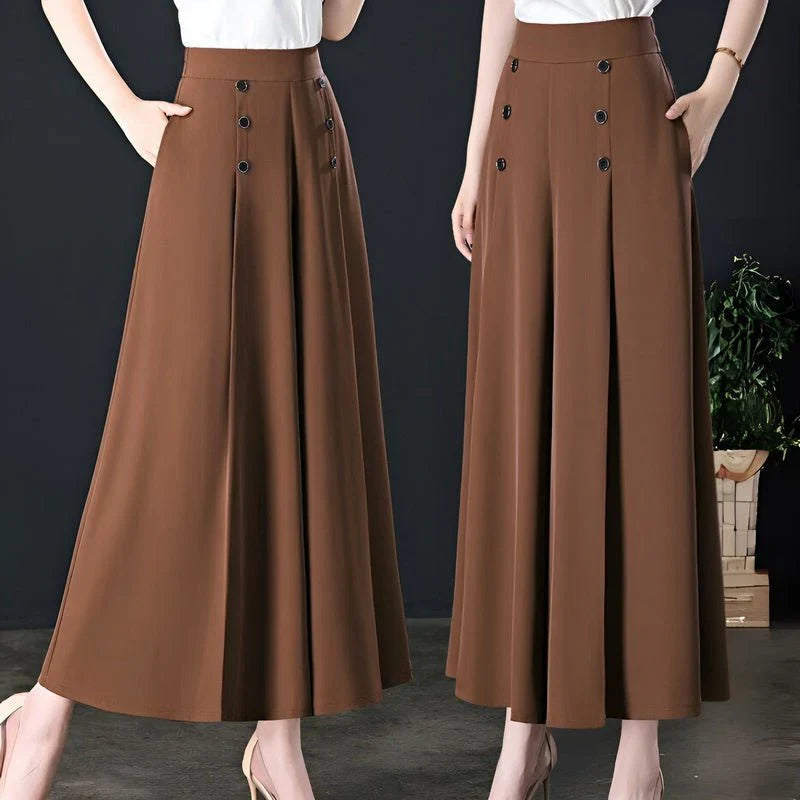Valcero Elegant Wide-Leg Pants - Instantly flatters your figure