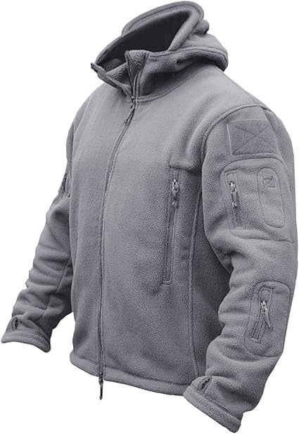 🔥The Last Day 60% OFF🔥Men's Military Tactical Sport Warm Fleece Hooded Outdoor Adventure Jacket Coats