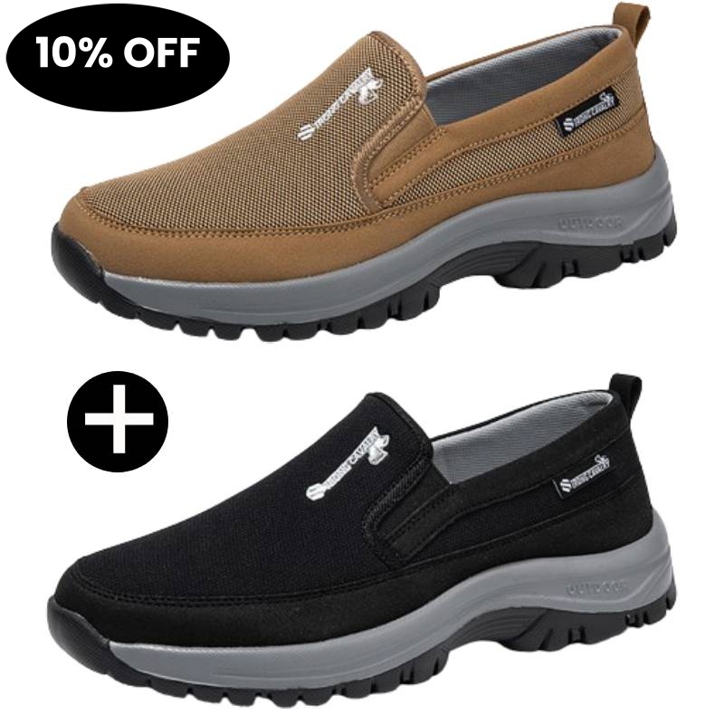 🔥Men's Arch Support & Non-Slip Walking Shoes