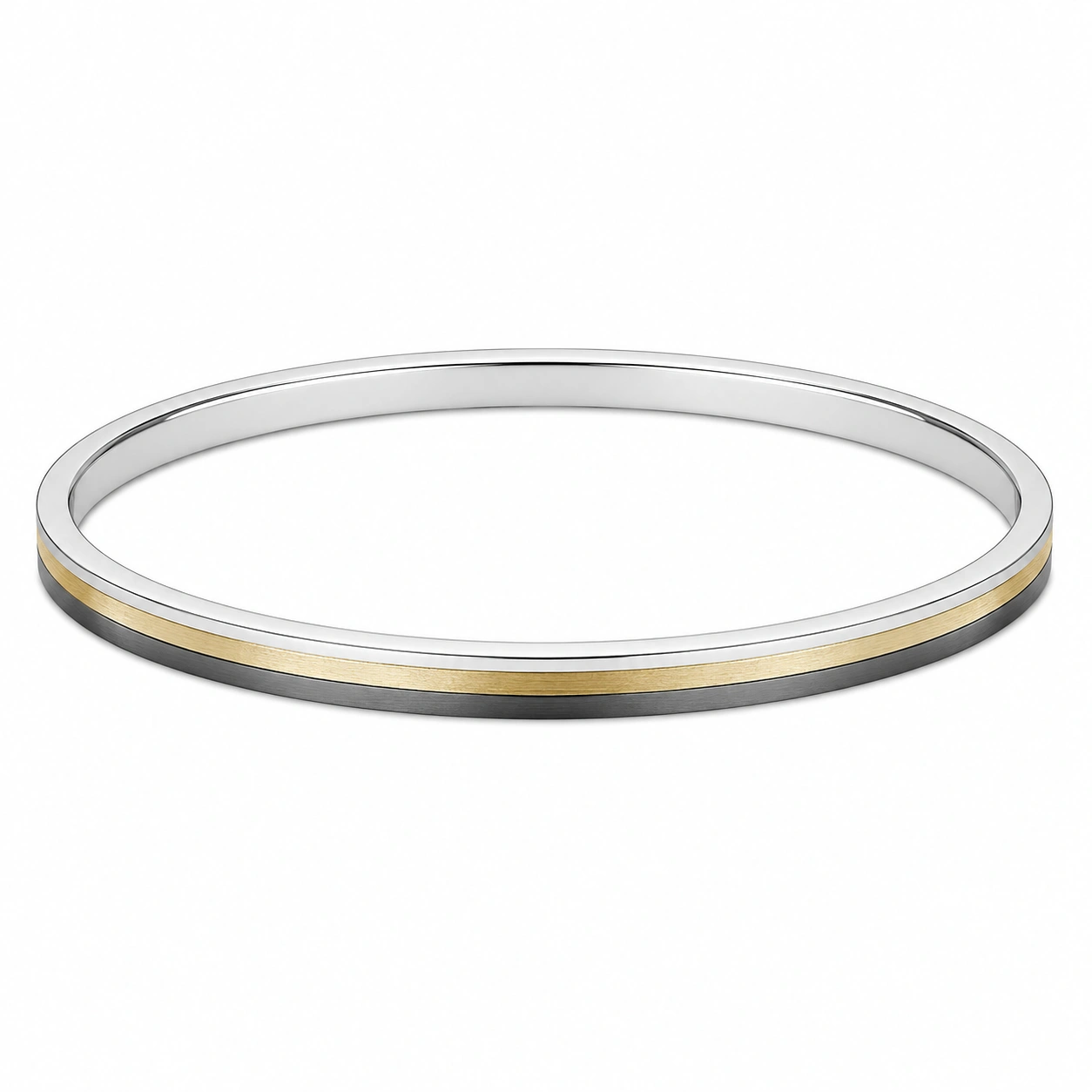 Elegantes Damen Tennisarmband mit Saphiren und Kristallen in Gold-homverica