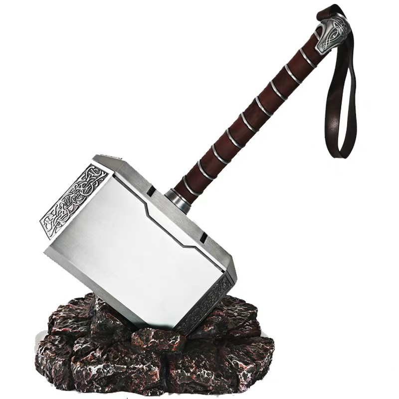1:1 Full Metal Thor Stormbreaker Axe Replica, Life-Size Custom Thor Hammer Toy Weapon Large Marvel Collectible Prop