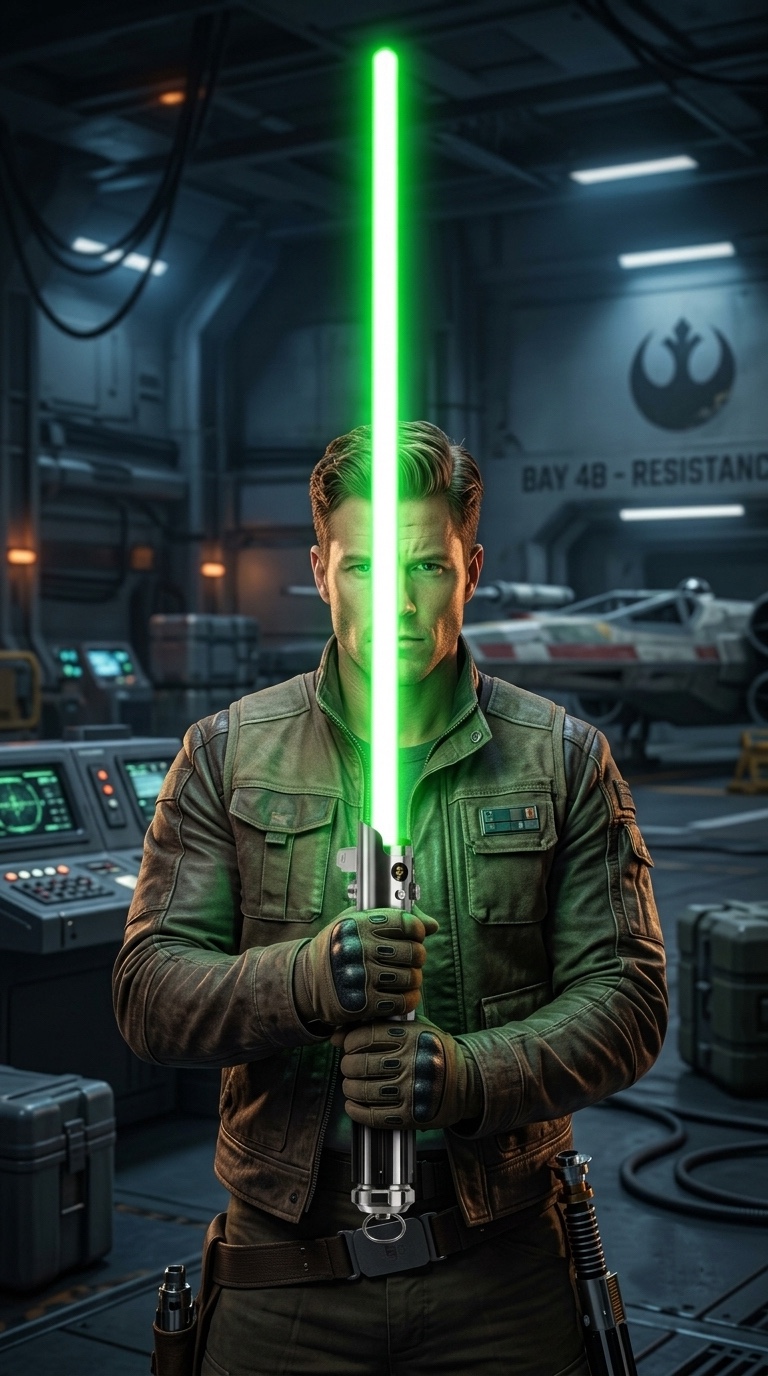 Custom Metal CXSABER Luke V1 Pixel Lightsaber, Star Wars Full Metal Collectible Replica for Cosplay