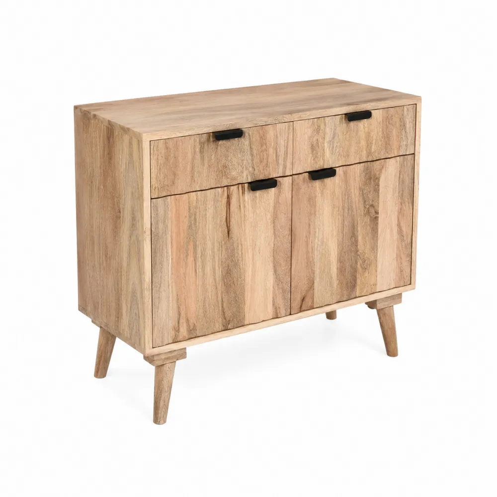 Komoda z drewna mango 90x40x80 cm