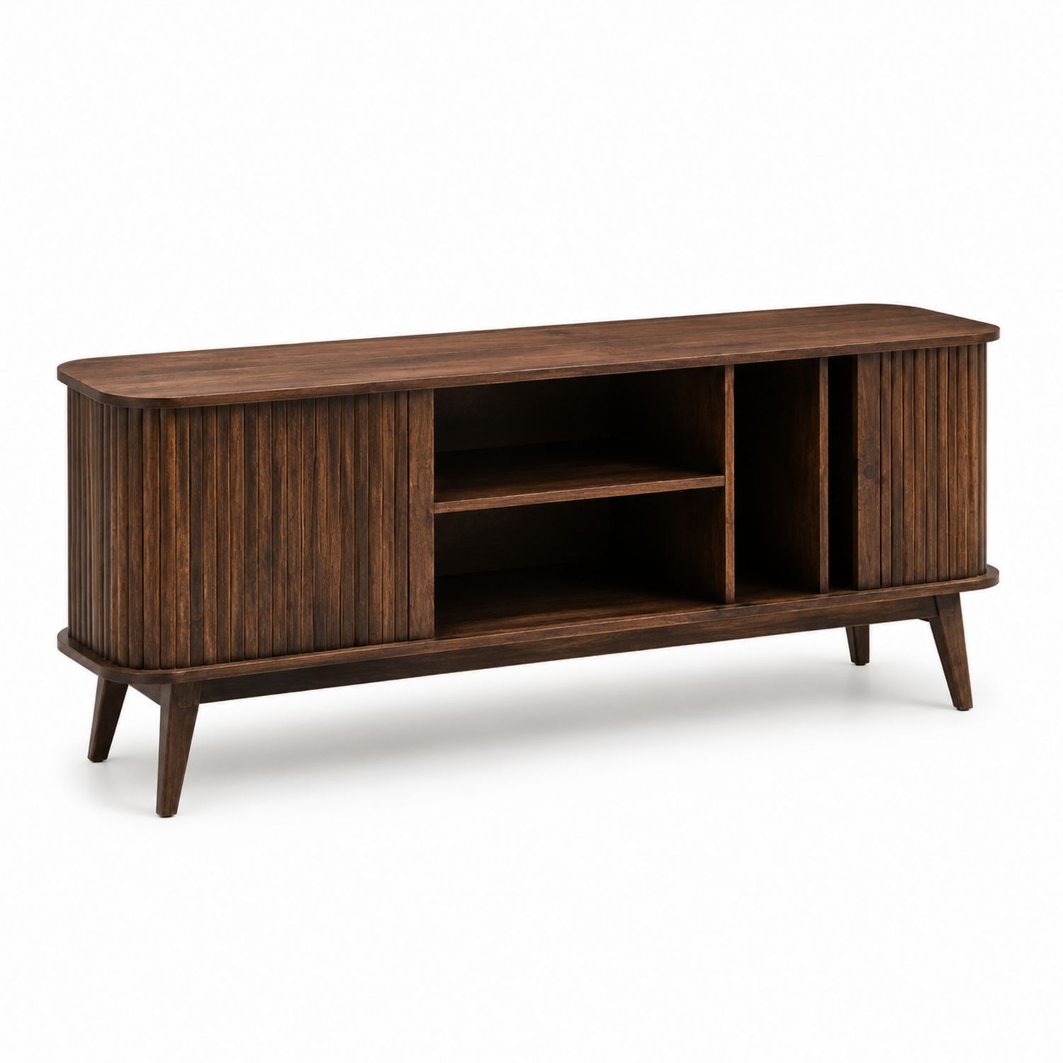 TV-Schrank Holz Braun 150x40x55 cm-Velverocasa