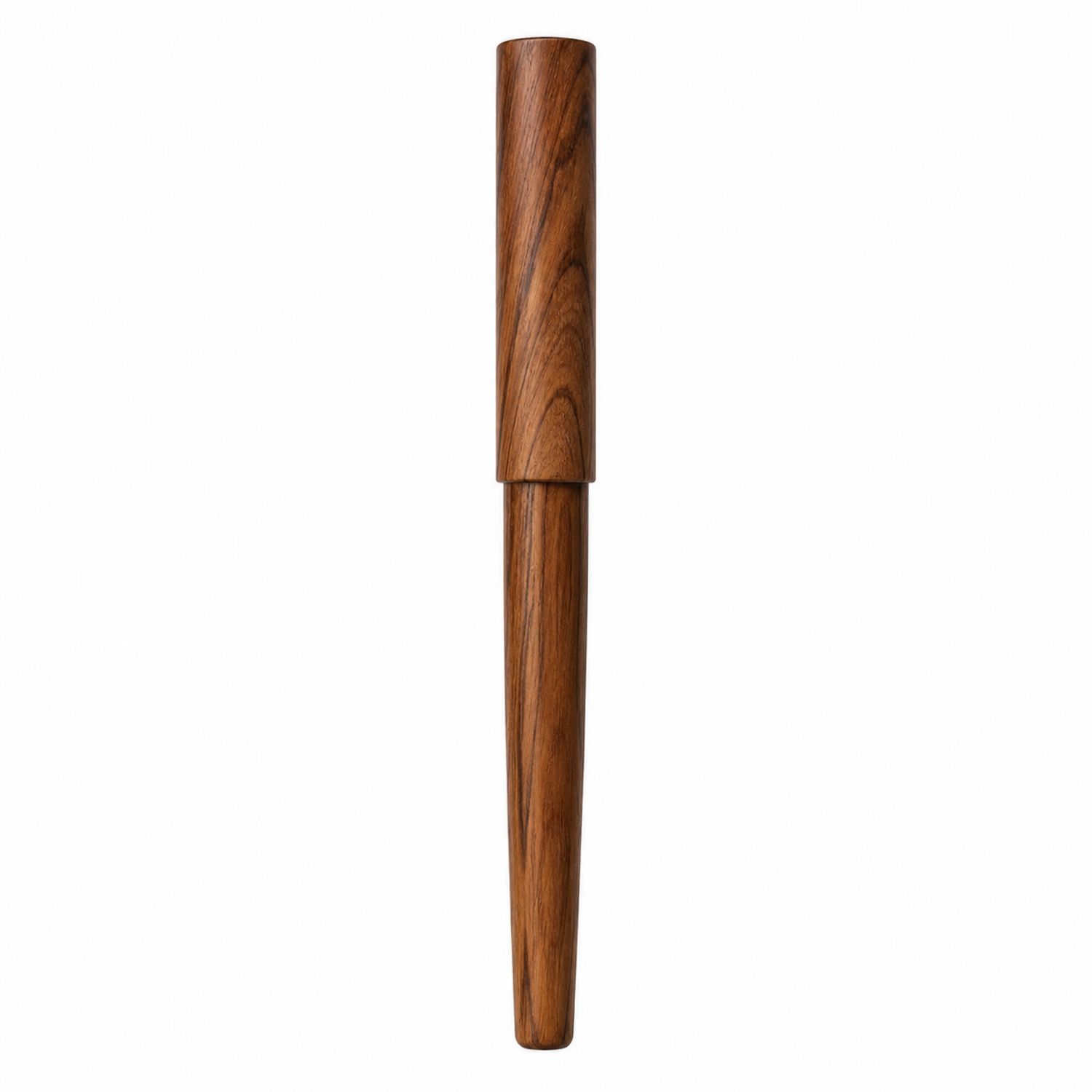 Penna Stilografica Elegante in Legno Marrone