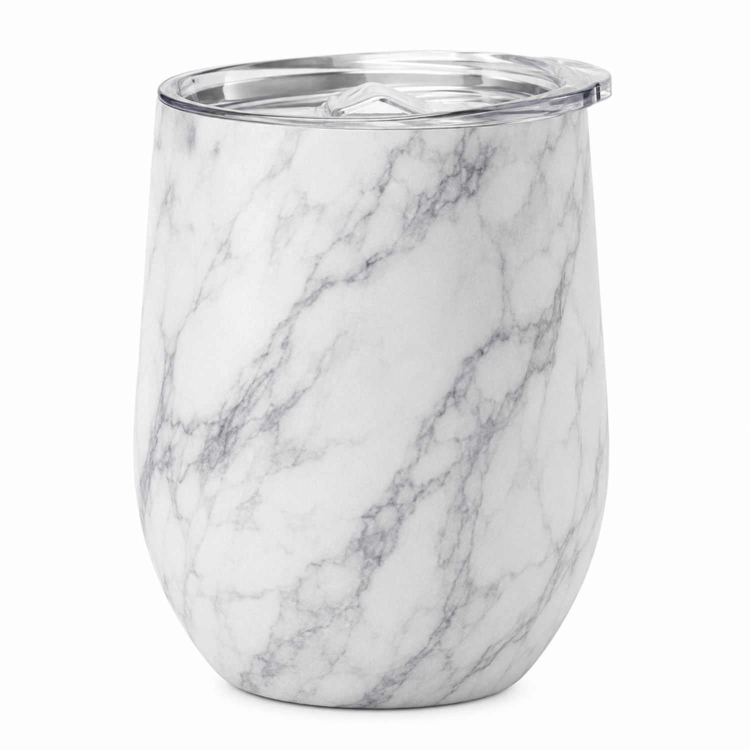 Tazza Termica in Acciaio Inossidabile Finitura Marmo 350ml
