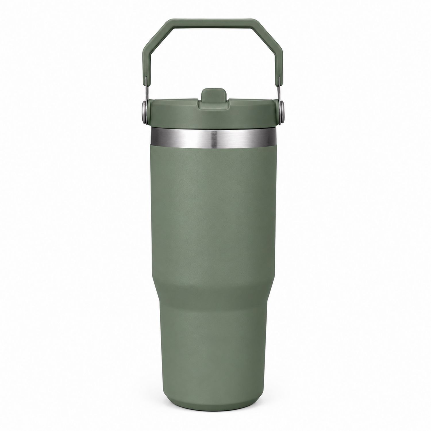 Borraccia Termica con Manico Verde 500ml