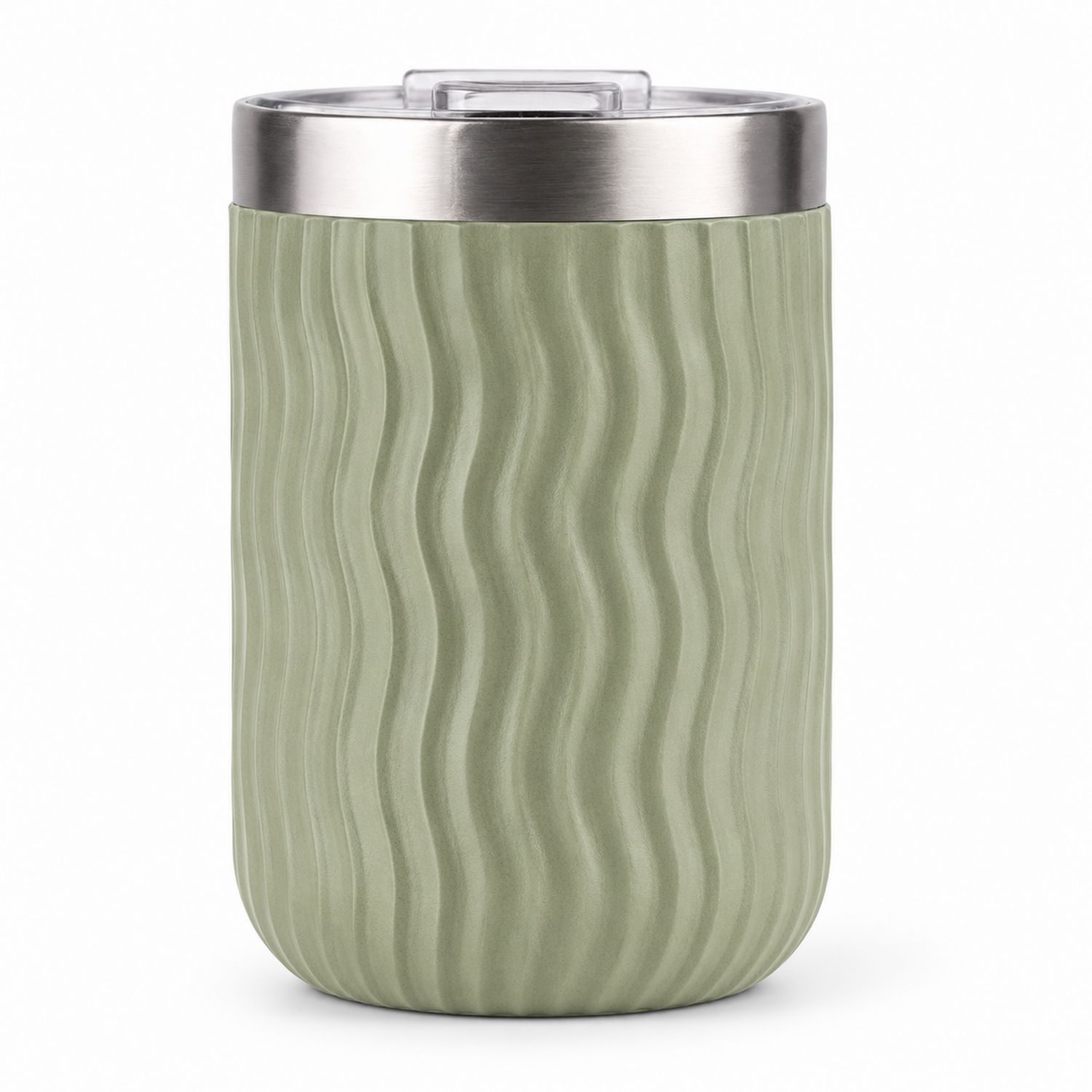 Tazza Termica Isolante Verde Opaco 400ml