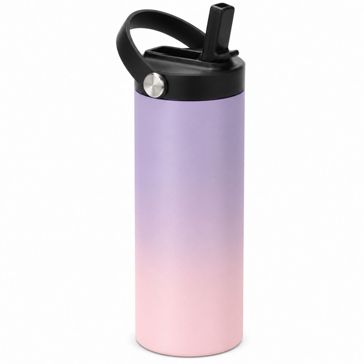 Borraccia Termica Gradiente Viola e Rosa con Beccuccio