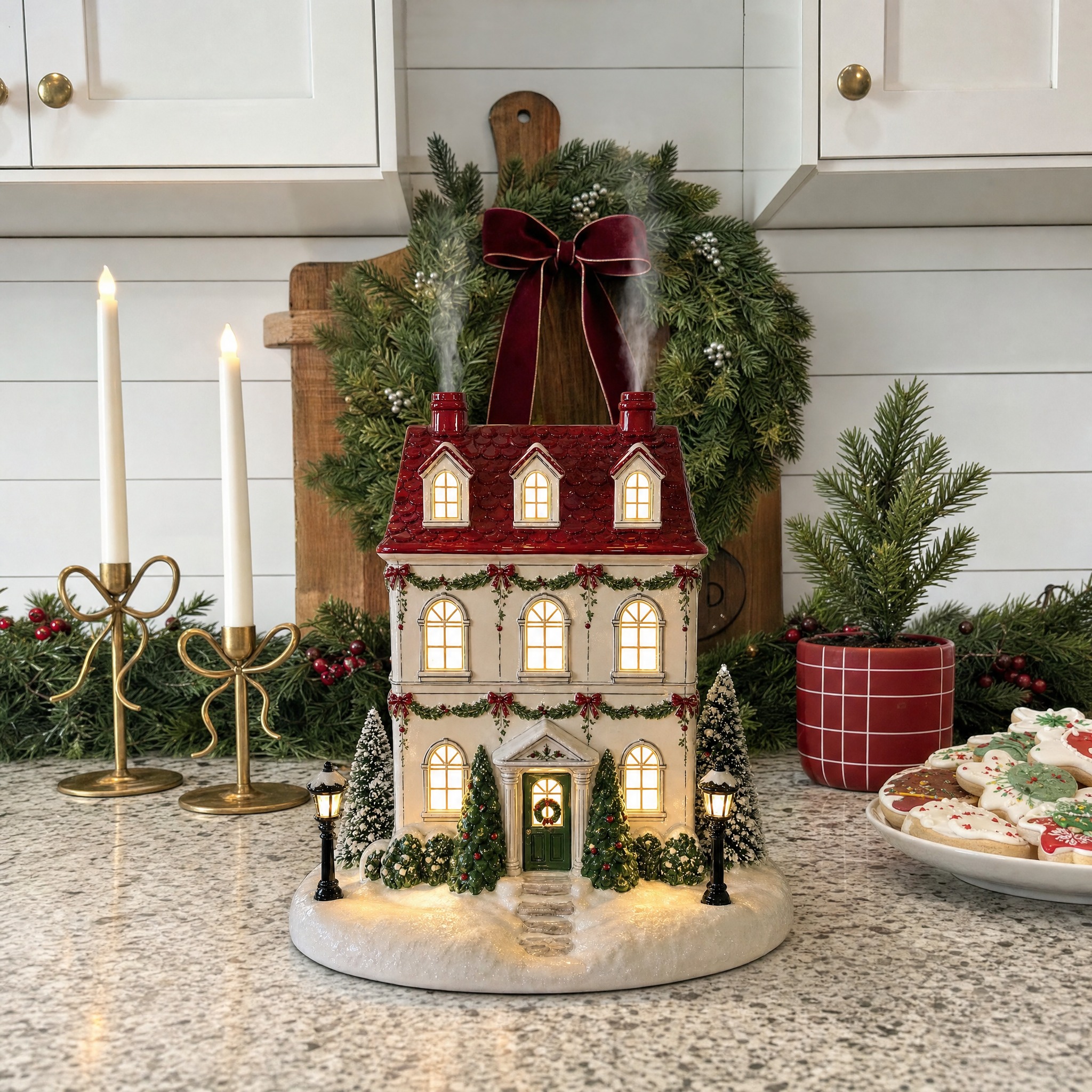Christmas Village House Aroma Diffuser