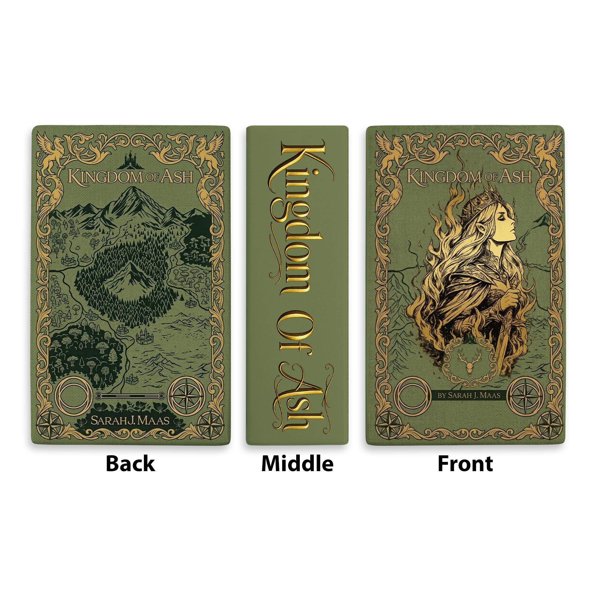 Kingdom of Ash Book Vase