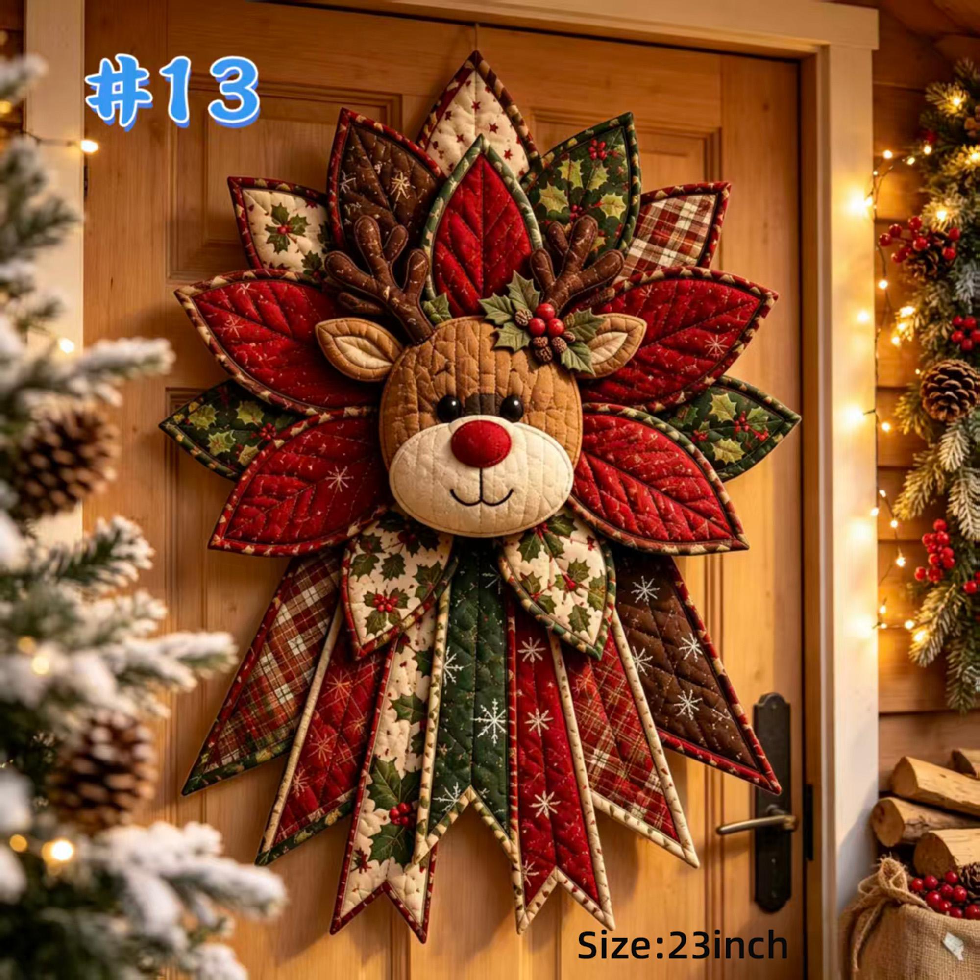 Christmas & Halloween Quilted Door Hanger Sewing Kit
