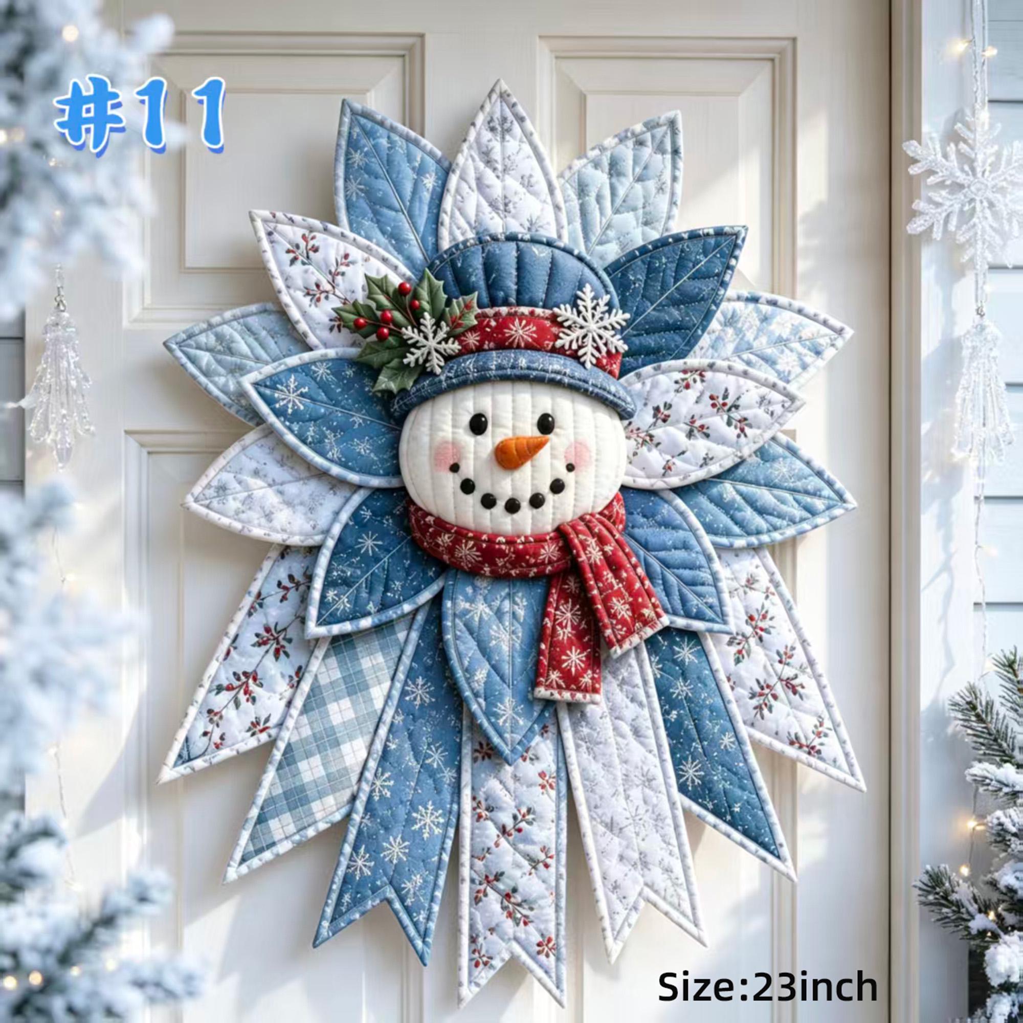 Christmas & Halloween Quilted Door Hanger Sewing Kit