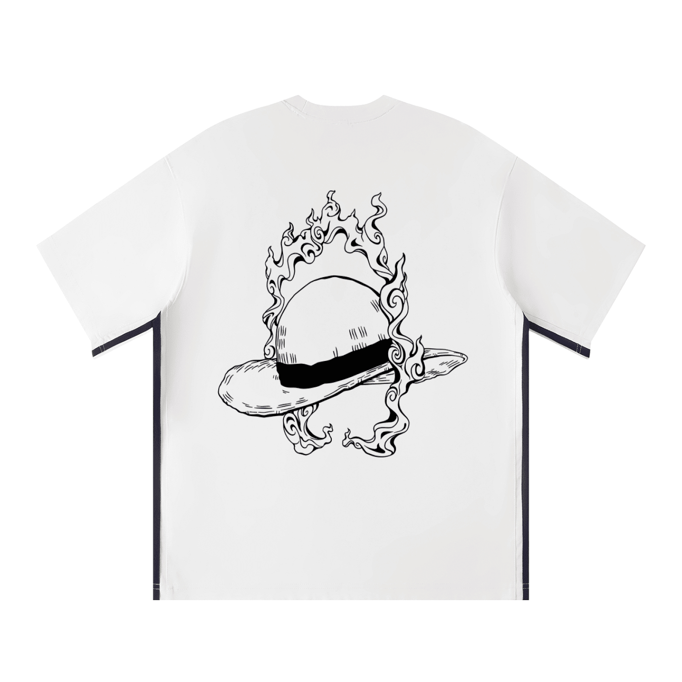 Dream Cross Crack Graphic Oversized T-Shirt – Minimal Streetwear Tee
