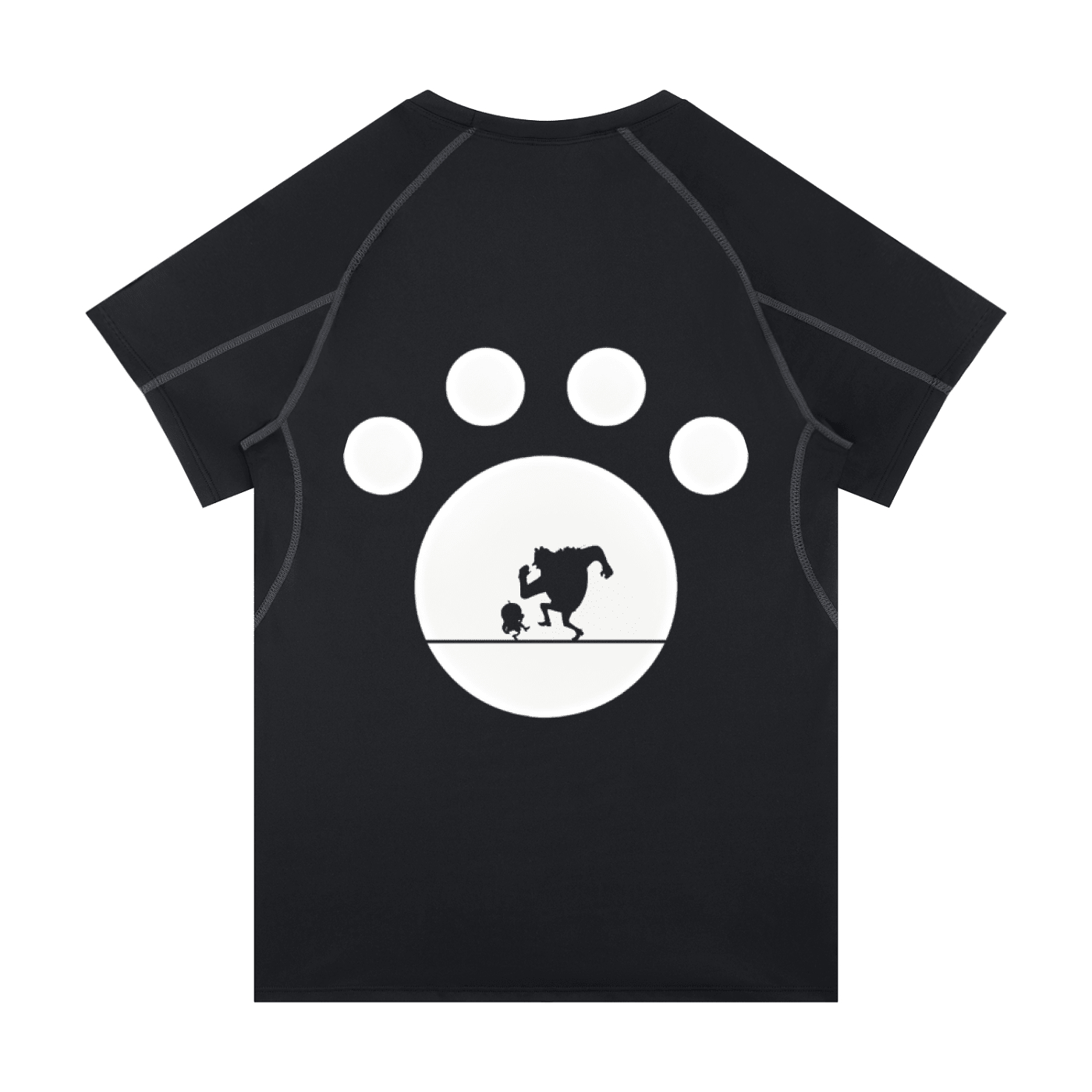Tyrant Guardian Techwear Graphic Oversized T-Shirt – Dark Streetwear Tee