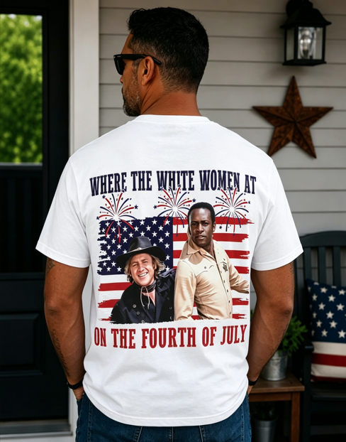 Western Humor Graphic T-Shirt – Vintage Americana Cowboy Comedy Tee