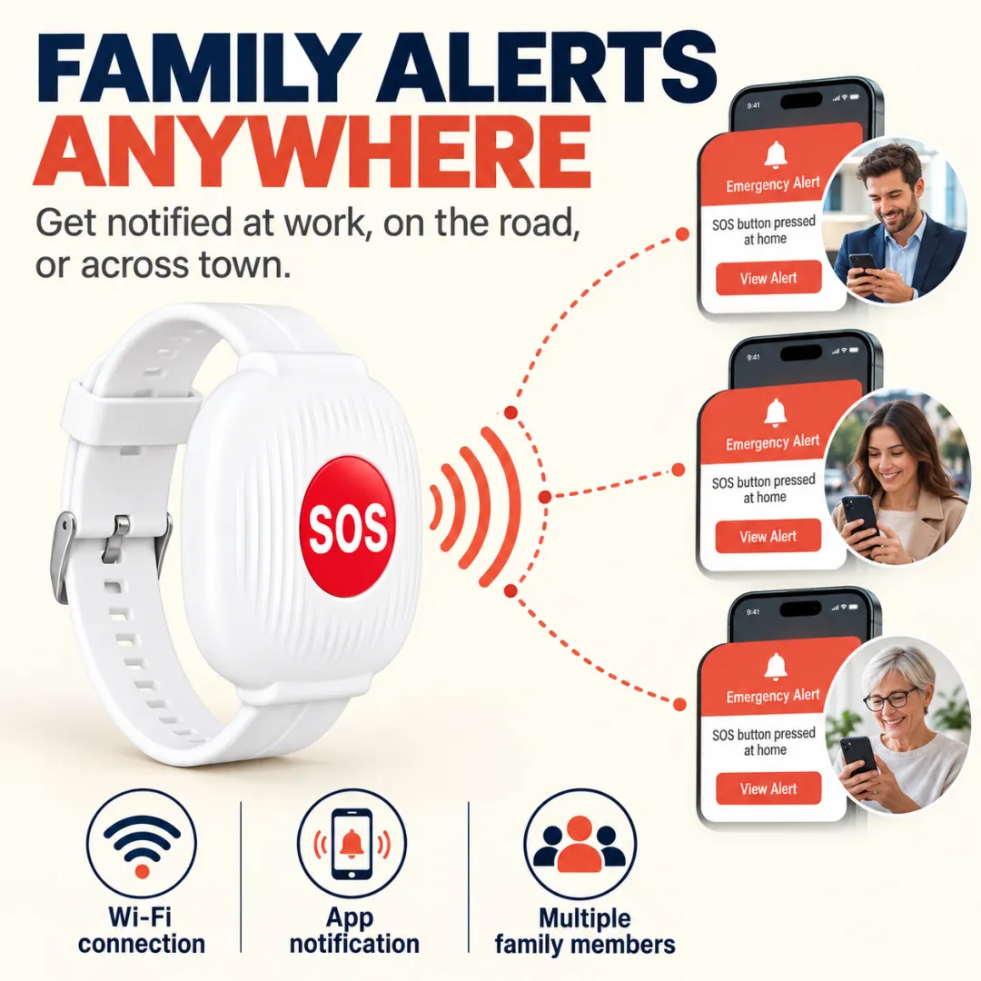 Ifchooseu - 🆘 Emergency Bracelet with SOS Button for Seniors