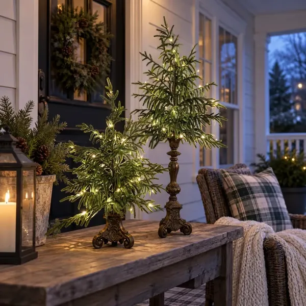 Ifchooseu - 🔥HOT SALE🔥⏰Limited Stock 49% OFF -Vintage Lighted Norfolk Pine Trees