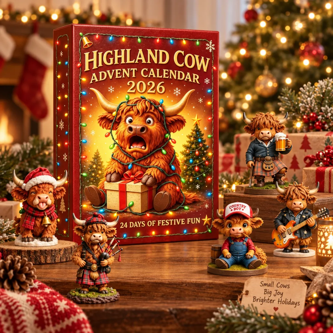Ifchooseu- Cat/Dachshund/Highland Cow Advent Calendar – 24 Days of Adorable Puppy Surprises