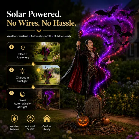 Cool Halloween Garden Yard Stake Lights