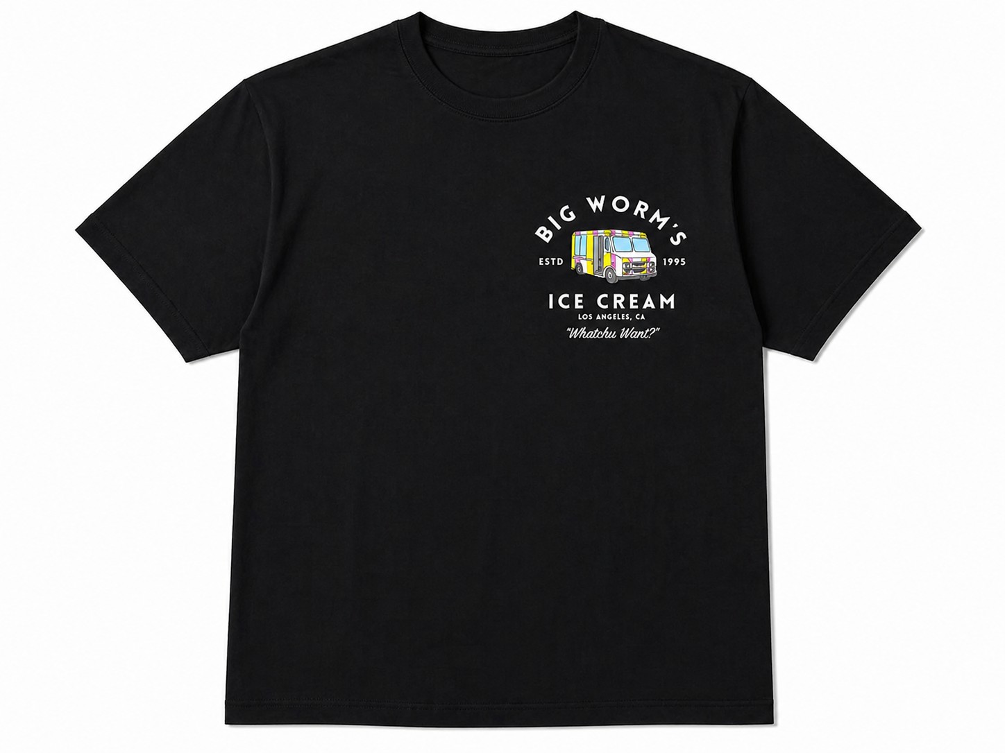 Vintage Ice Cream Truck T-Shirt – Retro Streetwear Graphic Tee
