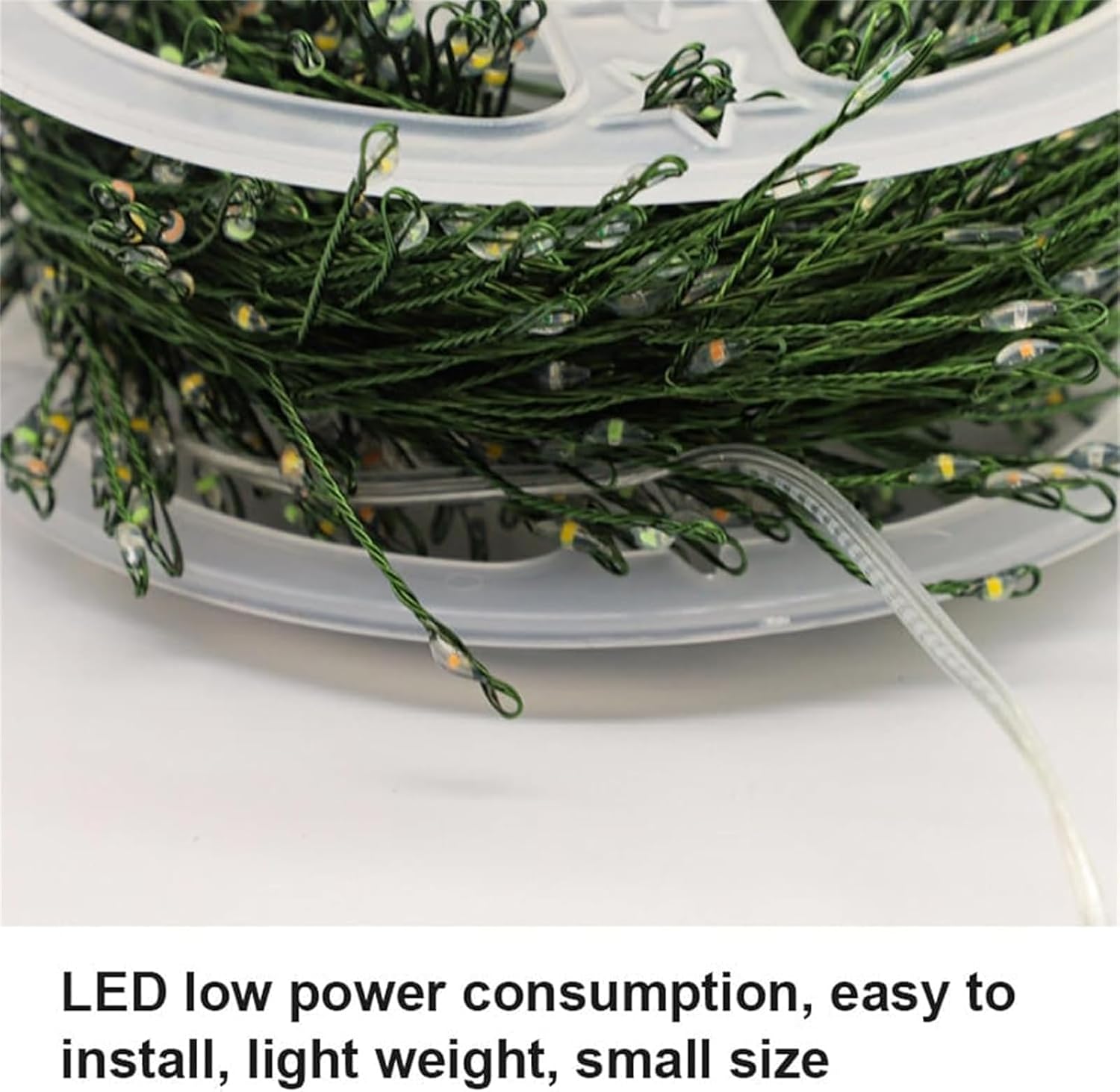 Ifchooseu - LED Copper Wire Firecracker Light String, Waterproof Fairy Lights , Twinkle Cluster String Lights for Christmas Tree, Wedding, Party or Home Decoration