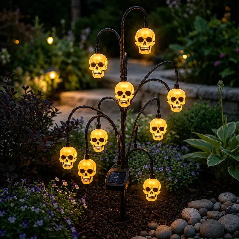 💥 Limited Time 50% OFF – Halloween Solar Tree Stump Light – Magical Outdoor Garden Decoration with Warm Glow for Fall Yard