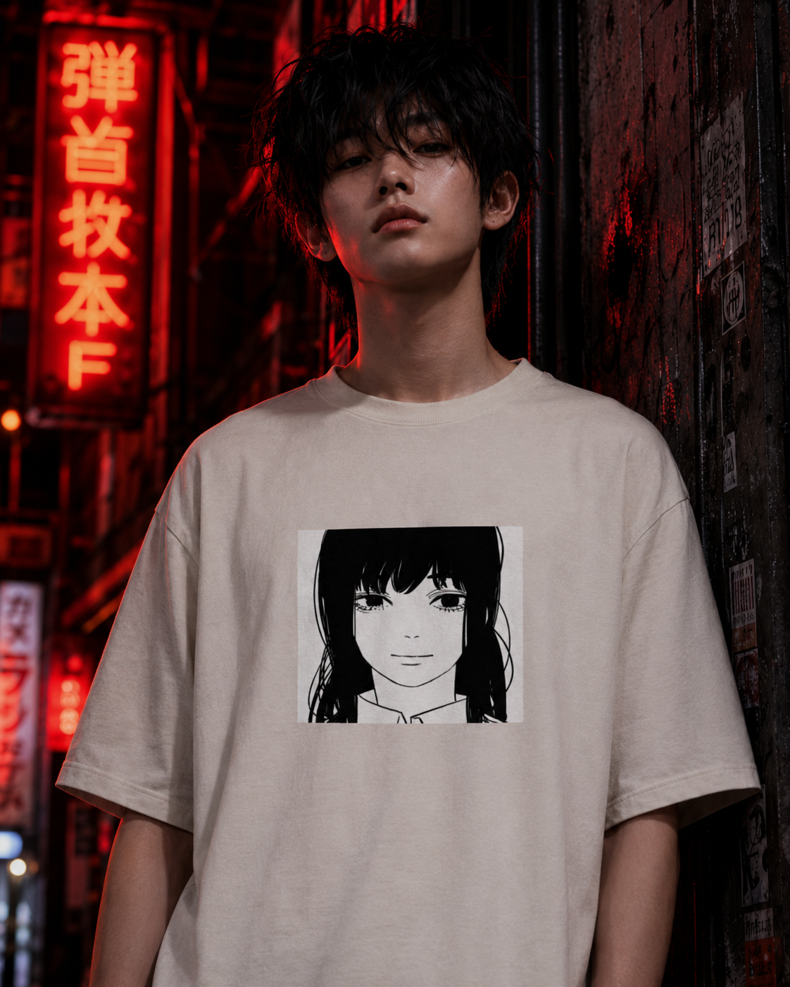 Funny Anime Meme Graphic Tee – Casual Otaku Streetwear T-Shirt