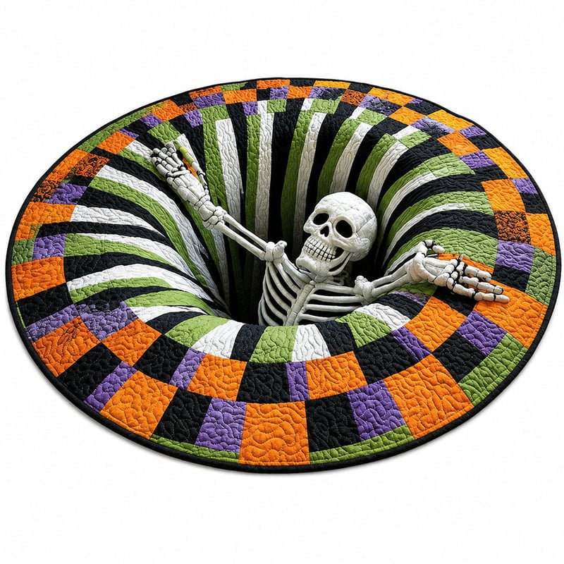 Halloween Round Rug
