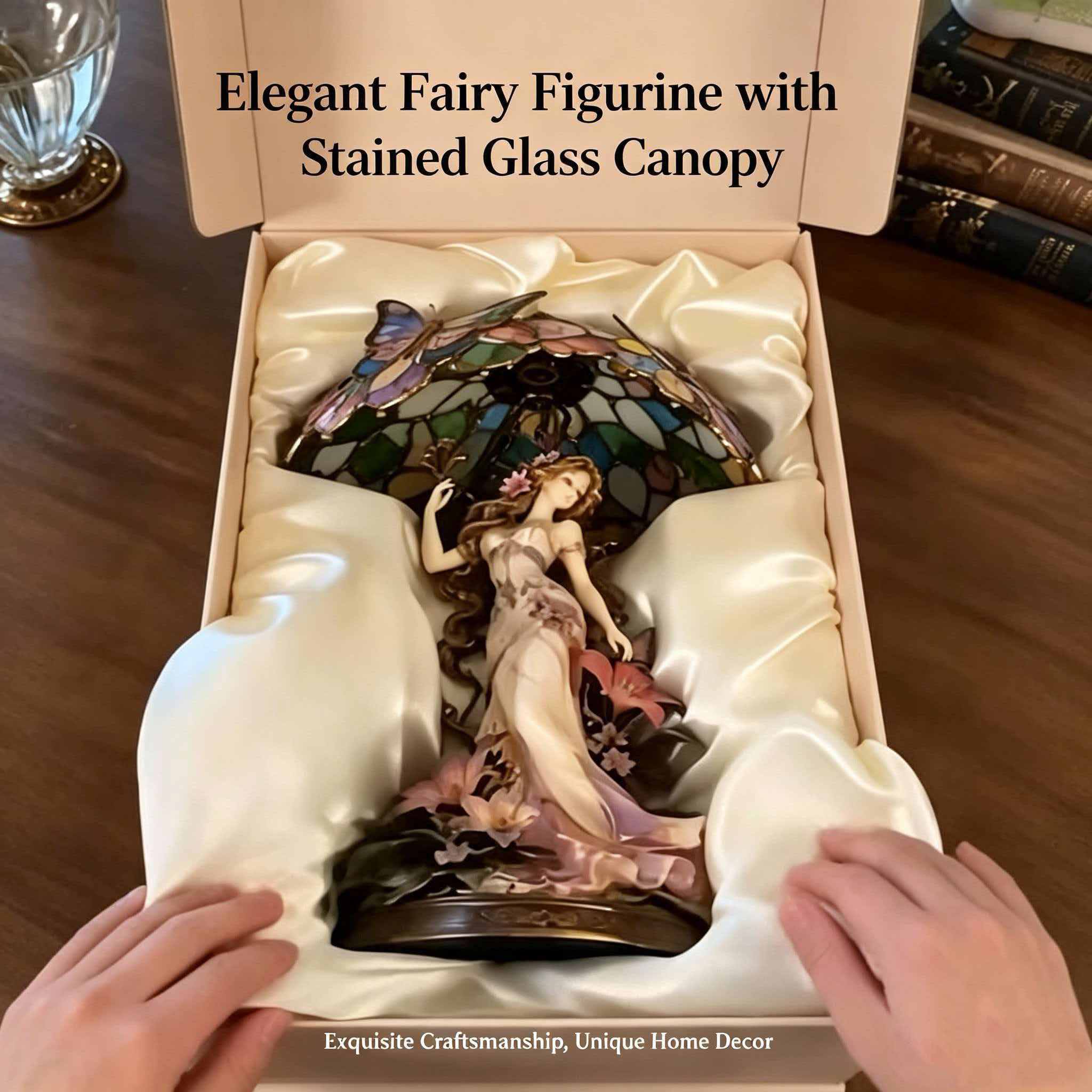 Homeandhappen - Flower Fairy Butterfly Decorative Table Lamp For Home