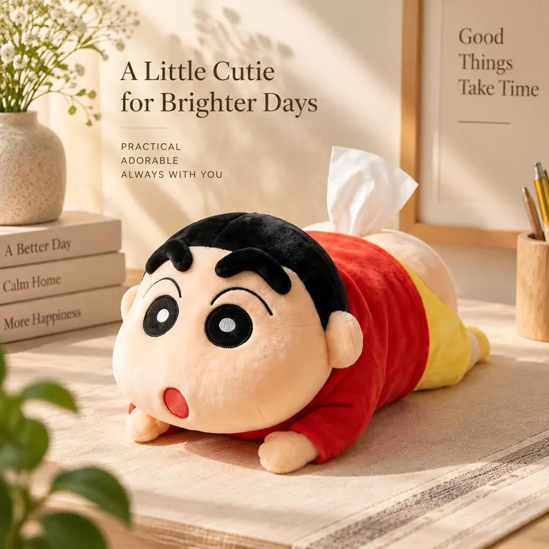 Ifchooseu - Funny Plush Tissue Holder – Hanging Car Tissue Dispenser & Gag Gift
