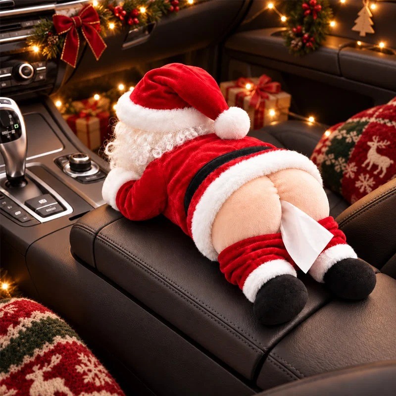 Ifchooseu - Cheeky Santa Tissue Holder