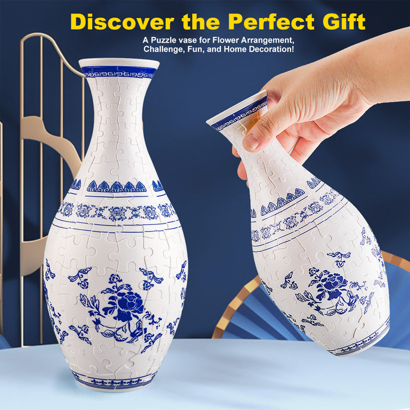 🎄Christmas Sale 50% OFF-🧩3D Art Puzzle Vase